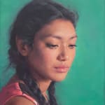Alex Russell Flint Amba Pink and Green