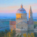 Nicholas Verrall Evening Light San Biagio Montepulciano