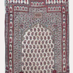 A kalamkari prayer cloth with a beautiful boteh central field
