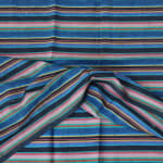 Uzbek Striped Floss Silk
