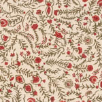 Cinnabar Green Red On Beige