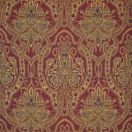 Marmaduke Paisley Maroon Olive