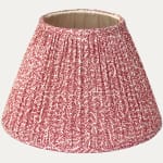 Soane Coral Pink Lampshade with Silk Lining