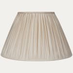 Creme Taffetas Silk Empire Lampshade