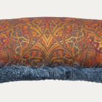 Gainsborough Makins Paisley Ochre Cushion with Viscose Trim