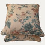 Bennison Thorny Rose Faded on Beige Decorative Cushion