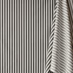Burnley Ticking Black White