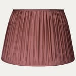 Douppion Incense Silk Pembroke Lampshade