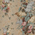Lilac and Rose Green Linen