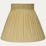 Pale Gold Taffetas Silk Collar Top Lampshade