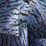 Scalamandre Tigre Blues and Black