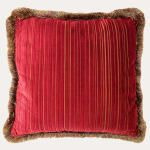 Luigi Bevilacqua Righe Piccole Decorative Cushion handmade by Floren
