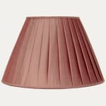 Douppion Sunset Silk Box Pleated Lampshade