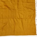 Sille Yellow Shawl with Tassels
