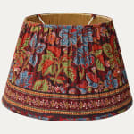 Decors Barbares Dans le Foret Original Handsewn Gathered Lampshade