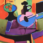 Le Guitar Bleu Marcel Mouly