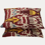 Robert Kime Termez Ikat Decorative Cushion