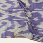 Vintage Uzbek Unusual Lilac Ikat
