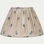 Decors Barbares Blue Polonaise Handsewn Gathered Lampshade
