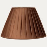 Satin La Tour 6017 Silk Box Pleated Lampshade