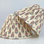 Clarence House Oui Rouge/French Blue Lampshade