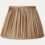 Claremont Autrichienne Striped Silk Lampshade for Wall Lights