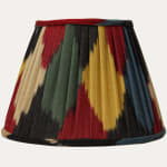 Robert Kime Harlequin Ikat Fabric Candle Clip Lampshade