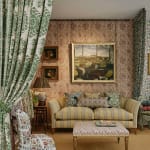 Bursa Forest Green on Linen