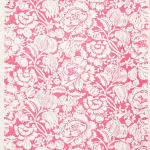 Great Floral Pink On Oyster