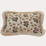 Decors Barbares Les Groseilles Purple & Green Cushion
