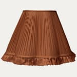 Satin La Tour 6016 Silk Scallop Lampshade