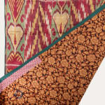 Wonderful Unique Antique Ikat Panel
