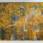 Nicholas Verrall Houses Behind the Persimmon Tree