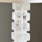 Rock Crystal Column Table Lamp