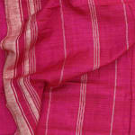 Vintage Striped Silk Shawl