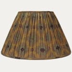 Arjumand Mughal Ocra on Gold Linen Voile Empire Lampshade
