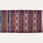 Amazing Hand-woven Striped Thai Silk from Isan Region