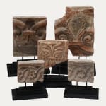 Five Italian Venetian Terracotta Frieze Fragments
