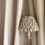 Clarence House Oui Rouge/French Blue Lampshade