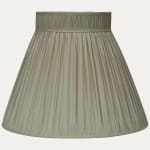 Celadon Faille Lugano Silk Collar Top Lampshade