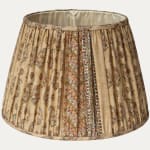 Lisa Fine Amira Desert Sand French Drum Handsewn Lampshade
