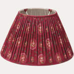 Decors Barbares Aurel Rose Glazed Cotton Hand Sewn Lampshade