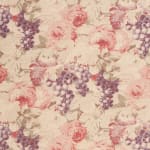 Rosevine Faded Purple Pink On Beige