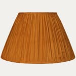 Apricot Strie Taffetas Silk Empire Lampshade