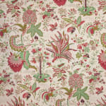 Marquis De Seigelay Cretonne Rouge Vert
