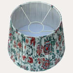 Charles Burger Percale Persan Bleu Lampshade