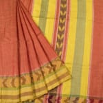 Handloomed Odisha Ikat Tussar Silk Saree