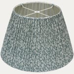 New Warner Textile Archive Nathalie Blue/Grey Lampshade for US Lamps