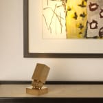 Curtis Uplighter Brass