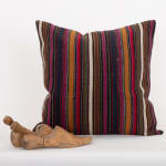 55x55cm 22x22in Jajim Striped Cushion